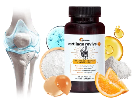 Cartilage Revive + with its ingredients