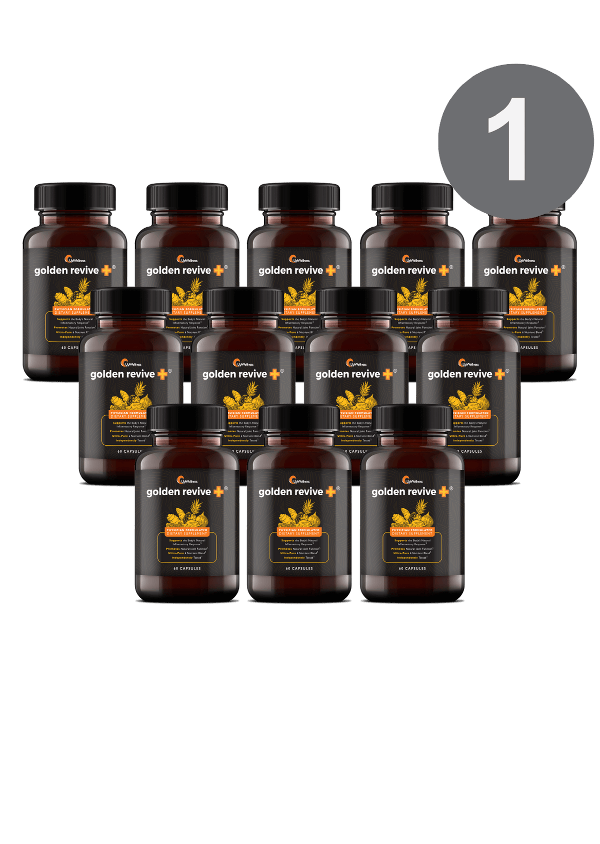 Golden Revive +: 12 Bottles