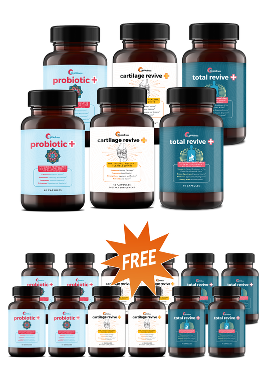 Probiotic+ Bundle :  Buy 6 Get 12 FREE Bottles