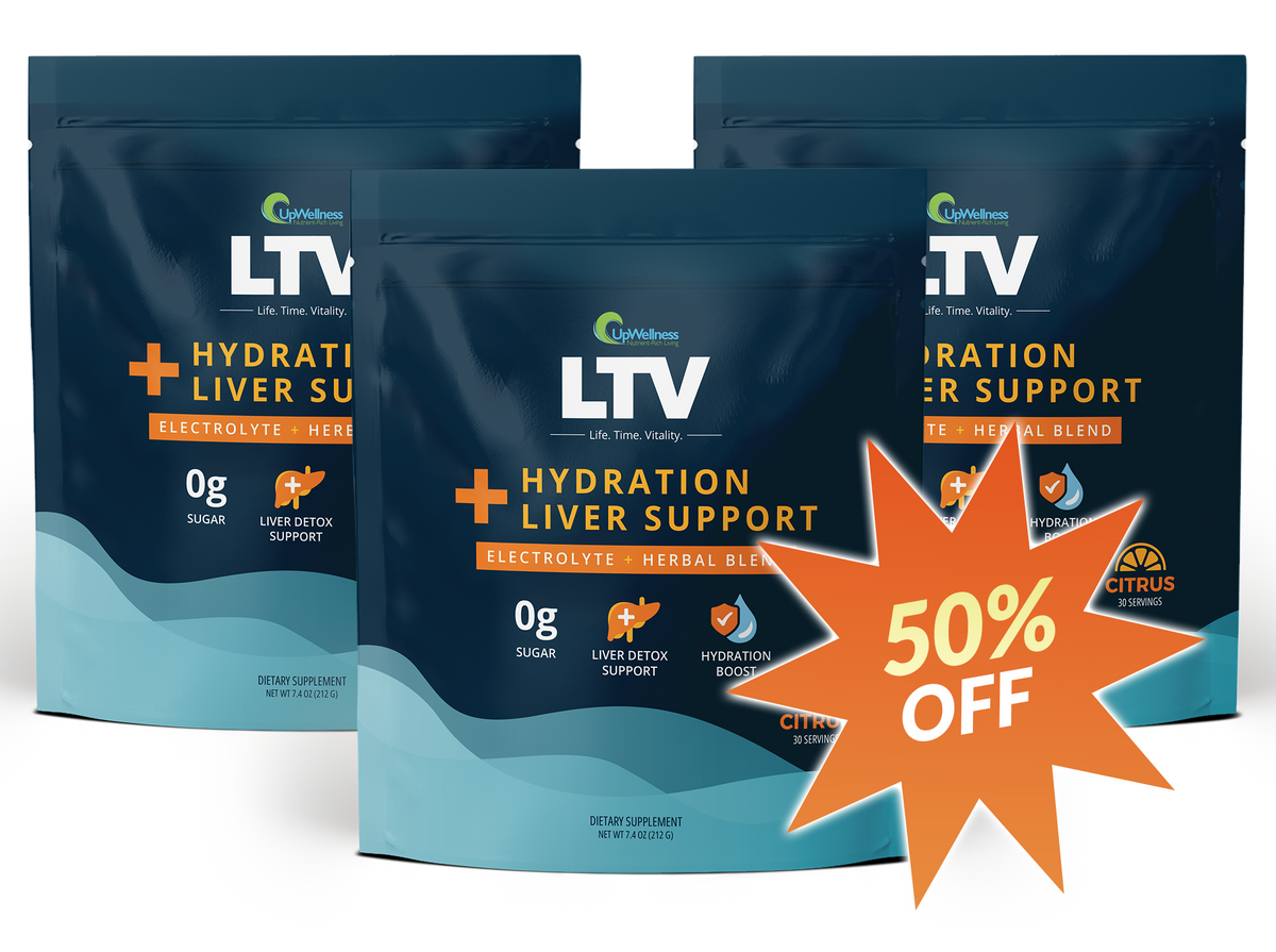 3 Bags of LTV Hydration + Liver (50% Off)
