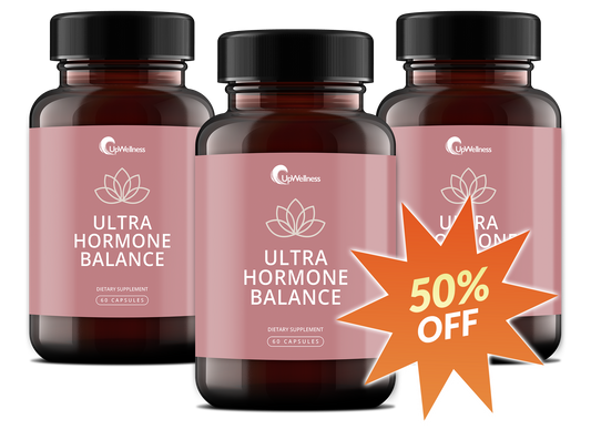 3 Bottles of Ultra Hormone Balance (50% Off)