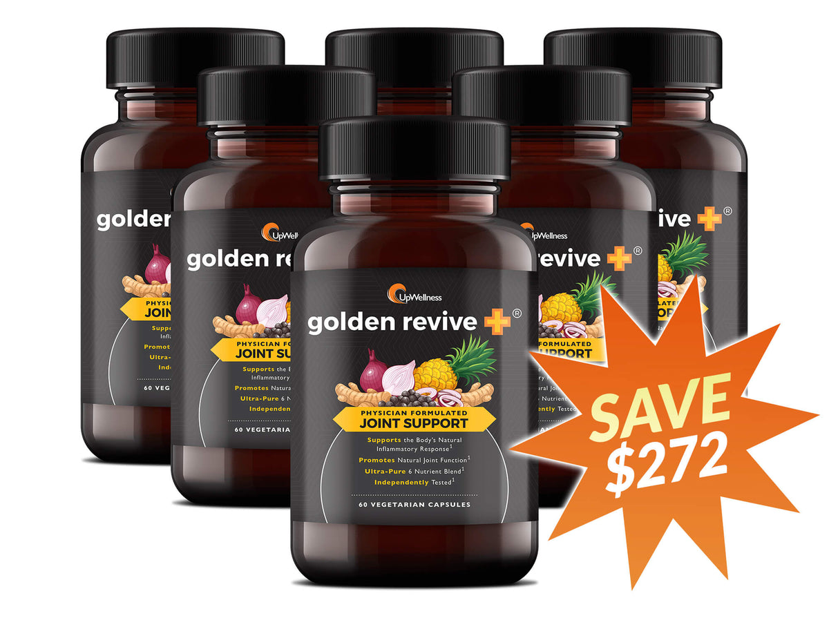 Golden Revive +: Save 65% on a 6-Month Supply