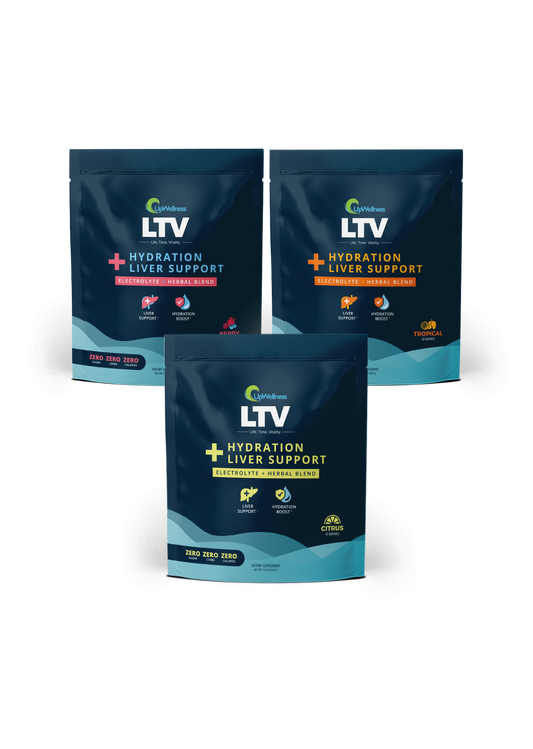 UpWellness LTV Variety Pack - Citrus, Berry, Tropical